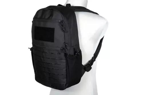 Lightweight Laser-Cut Tactical Backpack - Black