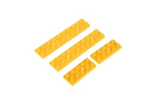 MLOK Rail Guards Blocks - Jaune
