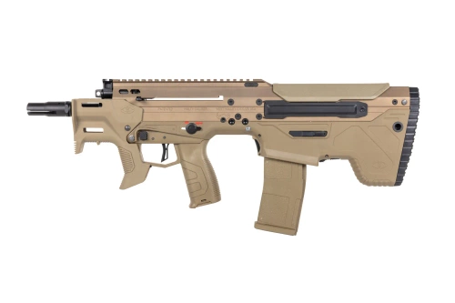 Carabina airsoft Silred dotback x Desert Tech MDRX Micron V3 Flat Dark Earth