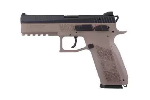 Pistola de airsoft CZ P-09 - tierra medio oscura