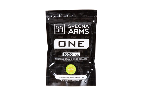 Bolas biodegradables 0.23g Specna Arms ONE ™ 1000 uds