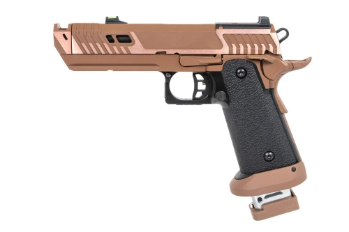 Pistola airsoft SRC Sahara Viper DUAL POWER con cargador de CO2 Flat Dark Earth
