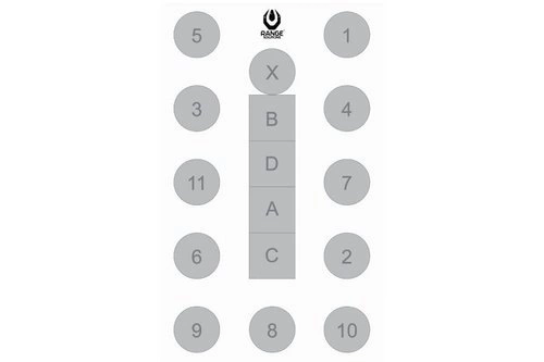 Cibles de tir SOP-3 - 50 pièces.