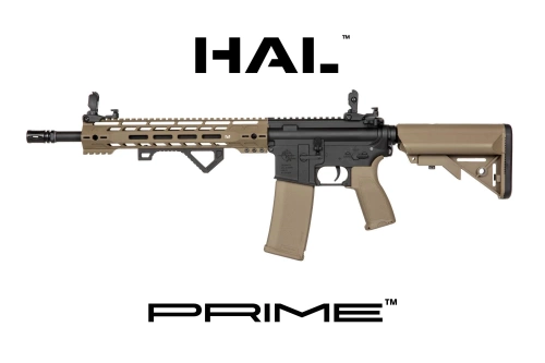 Airsoftová puška Specna Arms RRA SA-P14 Prime™ HAL™ ETU s bezkomutátorovým motorem Half-Tan