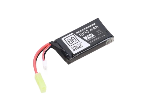 Specna Arms LiPo akumulátor 7,4 V, 1000 mAh, 30C/60C, PEQ, Tamiya mini
