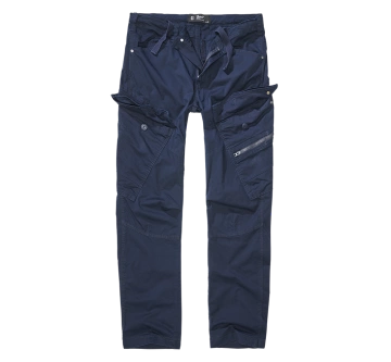 Brandit Adven pantalon slim marine/bleu