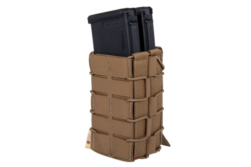 M-Tac Double open magazine loader for AK/AR Laser Cut Coyote Brown