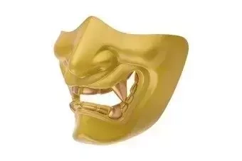 Devil Mask - Gold