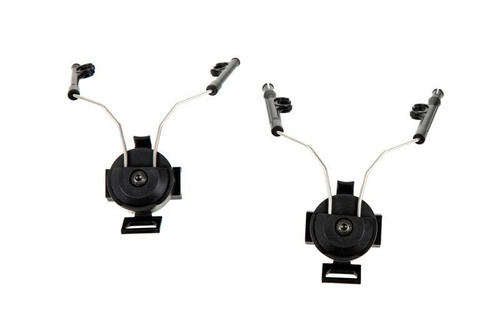 Mount for ear protection - black
