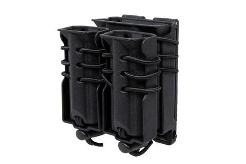 Carrier for 2 9mm magazines and an M4/M16 magazine Wosport Urban Assault Quick Pull Black