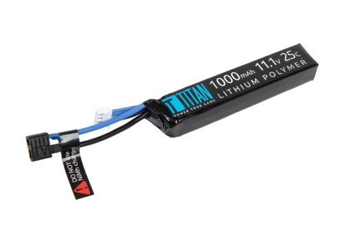 Baterie Li-Po Titan 1000mAh 11,1V 25C Deans Stick