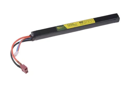Batería LiPo 11.1V 1200mAh 2S/20C - Under AK Dust Cover - T-Connect (Deans)