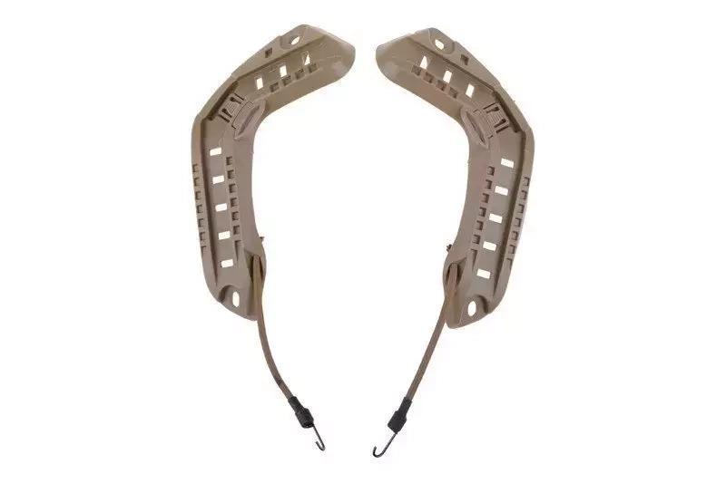 Set of rails for FAST type helmets - Tan – airsoft, ASG, militaria