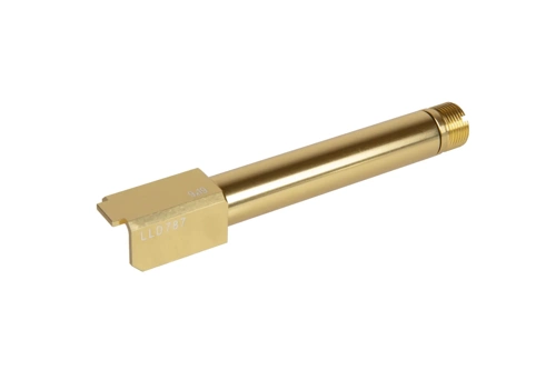 G19 Gen4 "2 Way Fixed" Non-Recoiling External Barrel - Oro