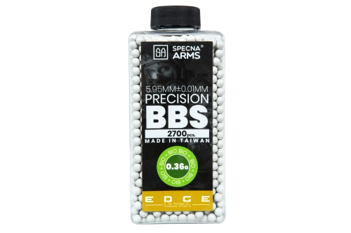 Airsoft BBs Precisie 0,36g Specna Arms EDGE ULTRA™ BIO 2700 stuks Wit