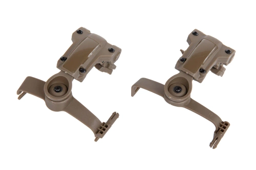 Comtac Woport headphone adapter for ARC rails (Type AMP) Tan