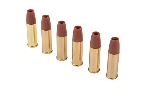 6pcs cartridge set for Colt Python (6mm)
