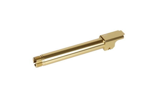 G17 Gen4 2 Way Fixed" Non-Recoiling Outer Barrel - Gold"