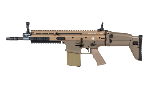 Cybergun x FN HERSTAL SCAR-H CQC Tan ASG Assault Carbine