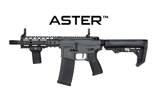 SA-E12 EDGE 2.0™ GATE carbine replica ASTER Gray - New receiver/Light Ops Stock