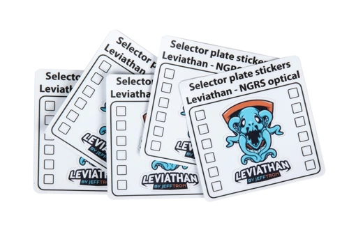 Jefftron Leviathan NGRS Optical ETU juego de pegatinas selectoras