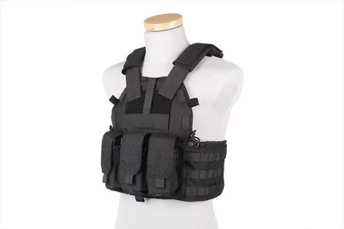 94K Plate Carrier M4 Tactical Vest - Black