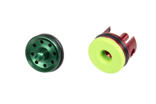 Sada pístů a hlavy válců TopMax ERGAL CNC DMR Air-Brake (zelená PAD)