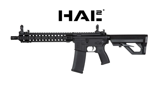 Replika karabinka SA-E06-H EDGE™ Heavy Ops Stock HAL² ™ Czarna