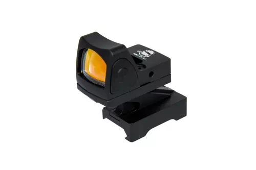 LED RMR Red Dot Sight with QD riser - Black