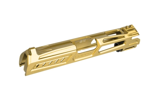 LA Capa Customs x Cerradura de aluminanio SpeedQB COBRA para réplicass TM Hi-Capa 4.3 Oro