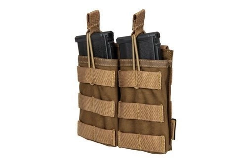 Uniwersalna podwójna ładownica na magazynki - Coyote Brown