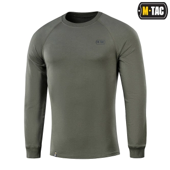 Mikina M-Tac Athlete Army Olive s raglánovým vzorem