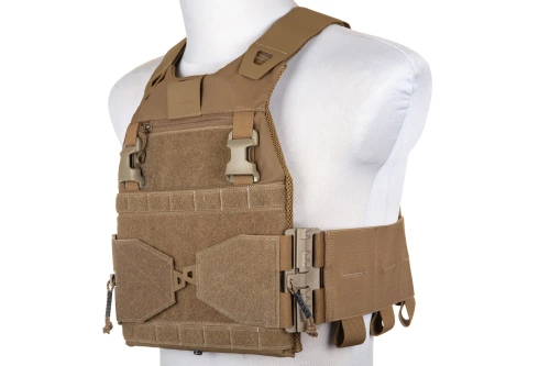 Vesta na nošení plátů Ape Force Gear FCSK 2.0 Coyote Brown