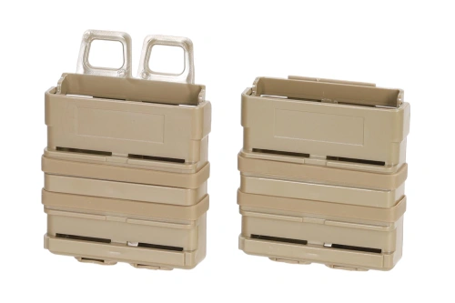 SATAC Open III (L) cargador doble para cargadores de 7.62mm Tan