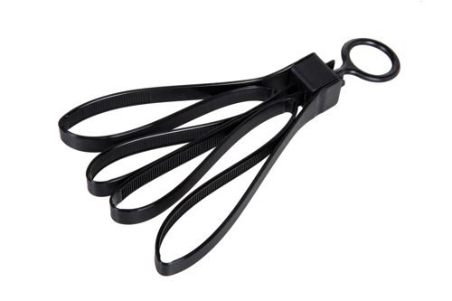 Réplique de menottes jetables Noir