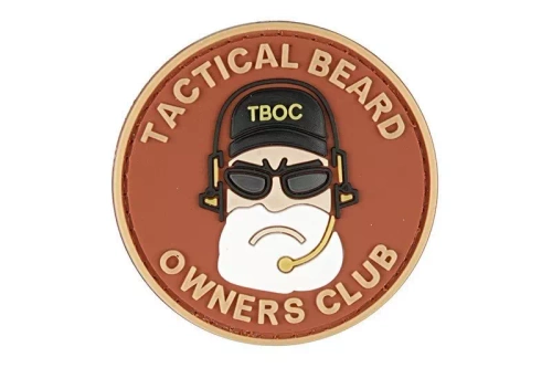 3D Patch - TBOC- red