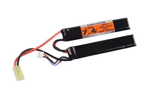 Batería LiPo 7.4V Valken Energy 1300mAh 20C (2 módulos)
