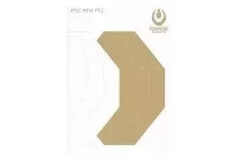 Blancos de tiro Mini IPSC-PT2 - 50 piezas.