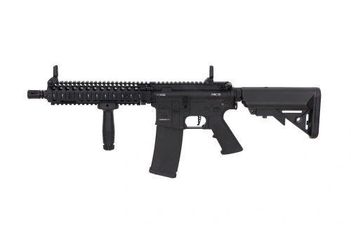 Specna Wapens Daniel Defense® MK18 SA-P19 Prime™ BLDC™ Aster II ETU ASG Karabijn Zwart