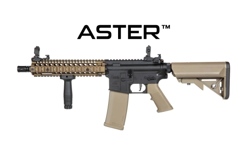 Replika karabinka Daniel Defense® MK18 SA-E19 EDGE 2.0™GATE ASTER - Chaos Bronze