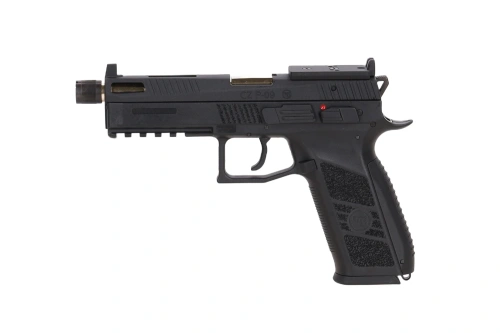 Pistola CZ P-09 GBB (preparada para ópticas y silenciador) - Negra