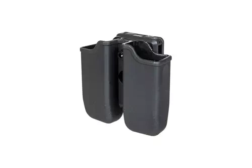 Double magazine pouch - black