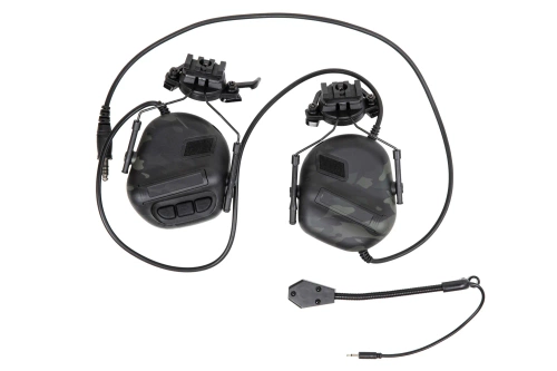 Active hearing protectors Wosport HD-11 Gen. 5 MC Black