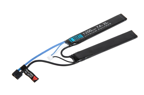 Akumulator Li-Po Titan 1200mAh 7.4V 25C Deans 2 modułowy