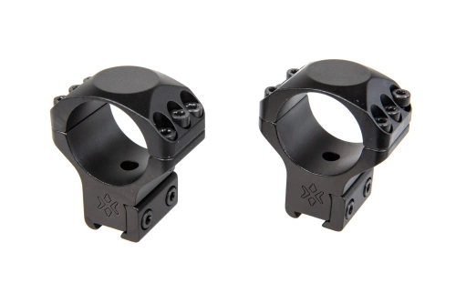 Vector Optics X-ACCU 1.25" 30mm Dovetail (11mm) Mid Profile mounting ring set