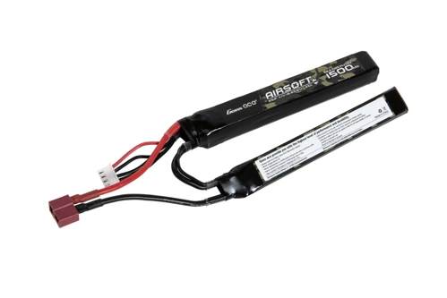 Li-Po Gens ace 25C 1500mAh 3S1P 11.1V battery - nunchuck