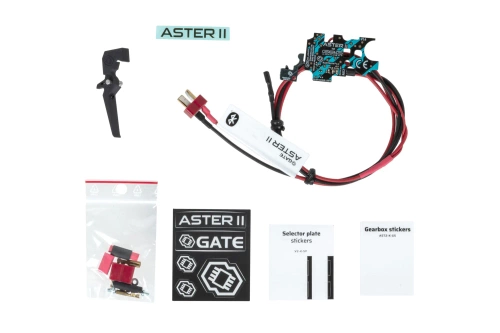 GATE ASTER II Bluetooth® Controller Kit for G&amp;G G2H Gearbox + Adjustable Quantum Trigger 2 [AEG &amp; HPA] [Rear Wired] Expert