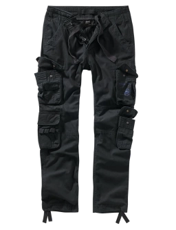 Brandit Pure Slim Fit Trousers Black
