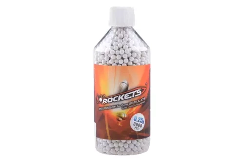 Bolas 0.25g Rockets Professional 3000 uds