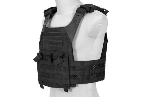 Kamizelka taktyczna Spartan Plate Carrier - czarna